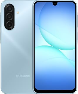 Samsung Galaxy A17 LTE, Android Smartphone, 128GB Storage, 4GB RAM, Blue, 6x OS Upgrades, Large Display, 50MP OIS Camera (UAE Version) UAE price comparison