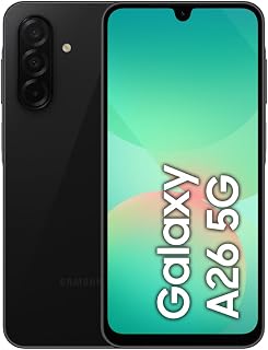 Samsung Galaxy A26 5G, Android Smartphone, 128GB Storage, 6GB RAM, Black, 50MP Camera, Large Display, Long Battery Life (UAE Version) UAE price comparison