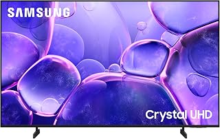 Samsung 55 Inch Crystal UHD TV, U8000F, 4K, Crystal Processor 4K, MetalStream Design, Knox Security, Endless Free Content, Smart TV, UA55U8000FUXZN (2025 - UAE Version) U8000F BLA UAE price comparison