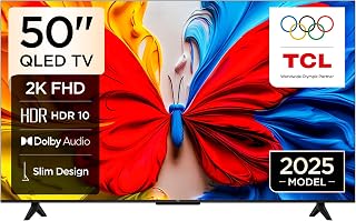 TCL 50S5K Television 50 Inch Smart TV QLED HDR 10 Google TV, Dolby Audio, Game Mode, Multiple Eye Care with Slim Design (2025 Model) UAE price comparison